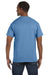 Hanes 5250T Mens ComfortSoft Short Sleeve Crewneck T-Shirt Carolina Blue Back