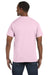 Hanes 5250T Mens ComfortSoft Short Sleeve Crewneck T-Shirt Pale Pink Back