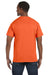 Hanes 5250T Mens ComfortSoft Short Sleeve Crewneck T-Shirt Athletic Orange Back