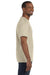 Hanes 5250T Mens ComfortSoft Short Sleeve Crewneck T-Shirt Sand Brown Side