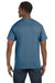 Hanes 5250T Mens ComfortSoft Short Sleeve Crewneck T-Shirt Denim Blue Back