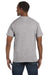 Hanes 5250T Mens ComfortSoft Short Sleeve Crewneck T-Shirt Light Steel Grey Back