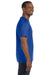Hanes 5250T Mens ComfortSoft Short Sleeve Crewneck T-Shirt Royal Blue Side