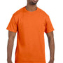 Hanes Mens ComfortSoft Short Sleeve Crewneck T-Shirt - Orange
