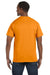 Hanes 5250T Mens ComfortSoft Short Sleeve Crewneck T-Shirt Safety Orange Back