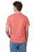Hanes 5250/5250T Mens ComfortSoft Short Sleeve Crewneck T-Shirt Charisma Coral Back