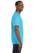 Hanes 5250/5250T Mens ComfortSoft Short Sleeve Crewneck T-Shirt Blue Horizon SIde