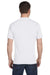 Hanes 5280 Mens ComfortSoft Short Sleeve Crewneck T-Shirt White Back