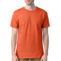 Hanes Mens ComfortSoft Short Sleeve Crewneck T-Shirt - Texas Orange