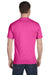 Hanes 5280 Mens ComfortSoft Short Sleeve Crewneck T-Shirt Wow Pink Back