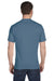 Hanes 5280 Mens ComfortSoft Short Sleeve Crewneck T-Shirt Denim Blue Back