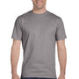 Hanes Mens ComfortSoft Short Sleeve Crewneck T-Shirt - Graphite Grey