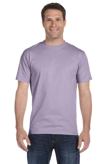 Hanes 5280 Mens ComfortSoft Short Sleeve Crewneck T-Shirt Lavender Purple Front