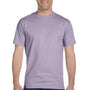 Hanes Mens ComfortSoft Short Sleeve Crewneck T-Shirt - Lavender Purple