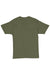 Hanes 5280 Mens ComfortSoft Short Sleeve Crewneck T-Shirt Fatigue Green Flat Back