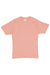 Hanes 5280 Mens ComfortSoft Short Sleeve Crewneck T-Shirt Candy Orange Flat Front