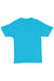 Hanes 5280 Mens ComfortSoft Short Sleeve Crewneck T-Shirt Blue Horizon Flat Back