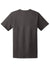 Hanes Mens ComfortSoft Short Sleeve Crewneck T-Shirt Heather Charcoal Grey Flat Back