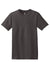 Hanes Mens ComfortSoft Short Sleeve Crewneck T-Shirt Heather Charcoal Grey Flat Front