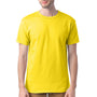Hanes Mens ComfortSoft Short Sleeve Crewneck T-Shirt - Athletic Yellow