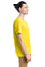 Hanes 5280 Mens ComfortSoft Short Sleeve Crewneck T-Shirt Athletic Yellow SIde