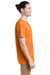 Hanes 5280 Mens ComfortSoft Short Sleeve Crewneck T-Shirt Tennessee Orange SIde