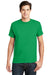 Hanes 5280 Mens ComfortSoft Short Sleeve Crewneck T-Shirt Kelly Green Front