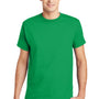 Hanes Mens ComfortSoft Short Sleeve Crewneck T-Shirt - Kelly Green