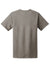 Hanes Mens ComfortSoft Short Sleeve Crewneck T-Shirt Oxford Gray Flat Back