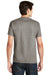 Hanes Mens ComfortSoft Short Sleeve Crewneck T-Shirt Oxford Gray Back