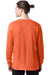 Hanes 5286 Mens ComfortSoft Long Sleeve Crewneck T-Shirt Texas Orange Back
