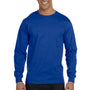 Hanes Mens ComfortSoft Long Sleeve Crewneck T-Shirt - Deep Royal Blue
