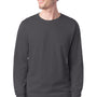 Hanes Mens ComfortSoft Long Sleeve Crewneck T-Shirt - Smoke Grey
