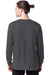 Hanes 5286 Mens ComfortSoft Long Sleeve Crewneck T-Shirt Smoke Grey Back