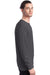 Hanes 5286 Mens ComfortSoft Long Sleeve Crewneck T-Shirt Smoke Grey SIde
