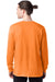 Hanes 5286 Mens ComfortSoft Long Sleeve Crewneck T-Shirt Tennessee Orange Back