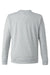 Puma 531279 Mens Cloudspun Crewneck Sweatshirt High Rise Grey Flat Back