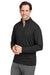 Puma 532016 Mens Cloudspun 1/4 Zip Sweatshirt Black 3Q