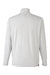 Puma 532016 Mens Cloudspun 1/4 Zip Sweatshirt Heather High Rise Grey Flat Back