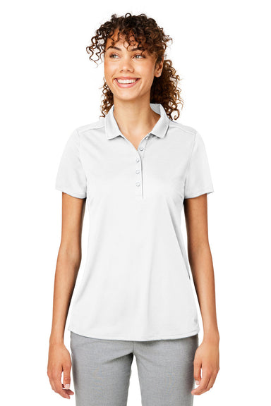 Puma 532989 Womens Gamer Short Sleeve Polo Shirt Bright White Front