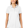 Puma Womens Gamer Moisture Wicking Short Sleeve Polo Shirt - Bright White