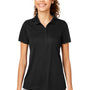 Puma Womens Gamer Moisture Wicking Short Sleeve Polo Shirt - Black