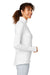 Puma 533007 Womens Gamer 1/4 Zip Sweatshirt Bright White Side
