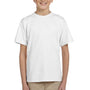 Hanes Youth EcoSmart Short Sleeve Crewneck T-Shirt - White
