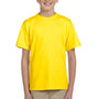 Hanes Youth EcoSmart Short Sleeve Crewneck T-Shirt - Yellow