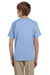 Hanes 5370 Youth EcoSmart Short Sleeve Crewneck T-Shirt Light Blue Back