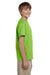 Hanes 5370 Youth EcoSmart Short Sleeve Crewneck T-Shirt Lime Green Side