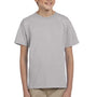 Hanes Youth EcoSmart Short Sleeve Crewneck T-Shirt - Light Steel Grey