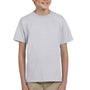 Hanes Youth EcoSmart Short Sleeve Crewneck T-Shirt - Ash Grey