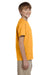 Hanes 5370 Youth EcoSmart Short Sleeve Crewneck T-Shirt Gold Side